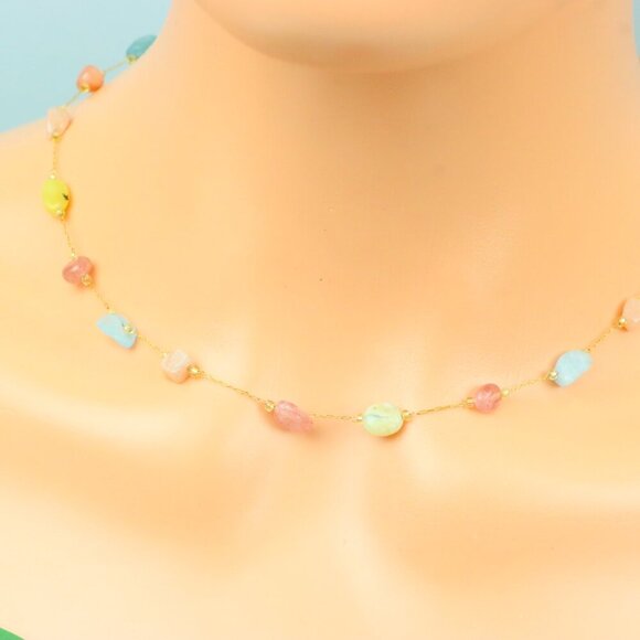 Delicate & Contemporary Necklace Chain, A Lovely Choice for Women, EVCH1030 - Picture 4 of 15